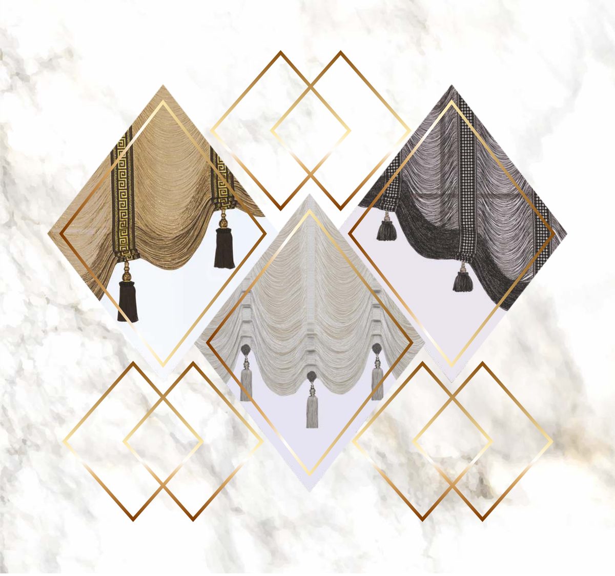 Drape İp Perde modeli 035